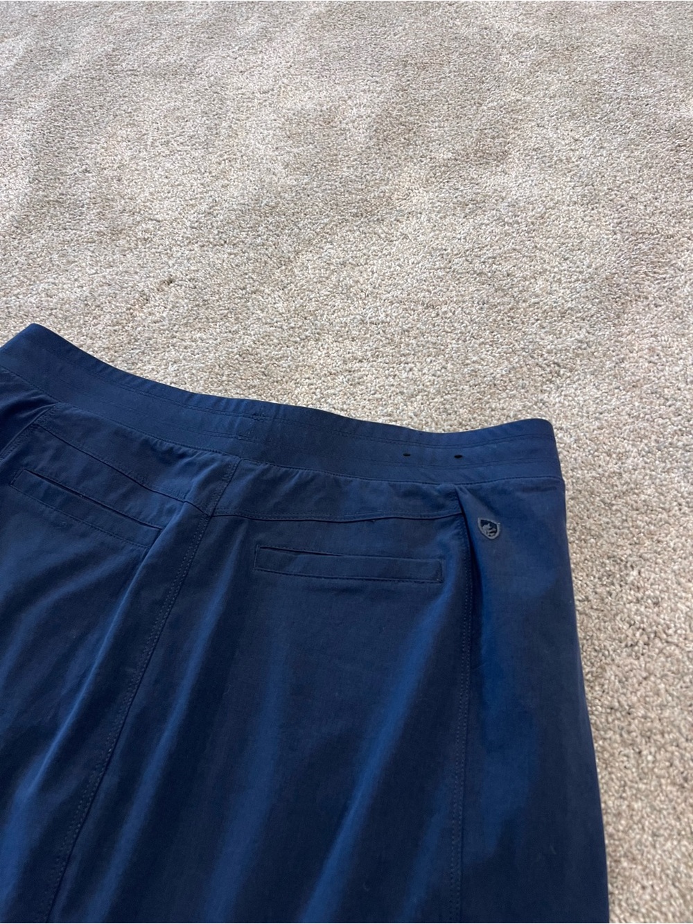 Kuhl Freeflex Skort Women Sz Medium Athletic Night Sky Blue Lightweight 6307 $85 - Picture 8 of 16